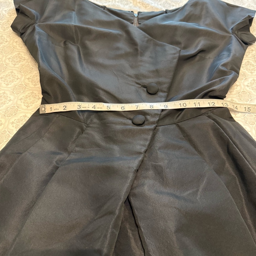 VINTAGE CHRISTIAN DIOR Taffeta Dress - Picture 14 of 16
